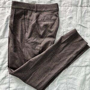 Dark Grey Wool Madewell Pants